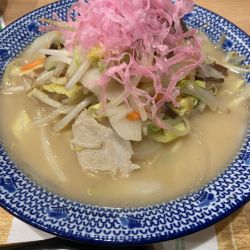 濃厚鶏豚骨ちゃんぽん￥700（ランチ価格）