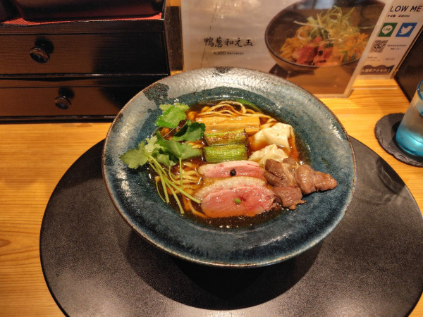 「上撰手もみ中華そば(￥１５５０)」@鴨中華そば 楓の写真