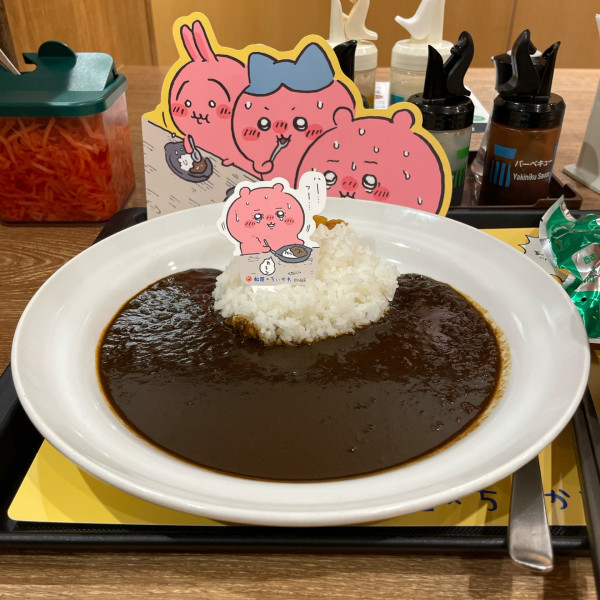「ちいかわの鬼辛カレー（ライス小盛）」@マイカリー食堂 鶴見東口店の写真