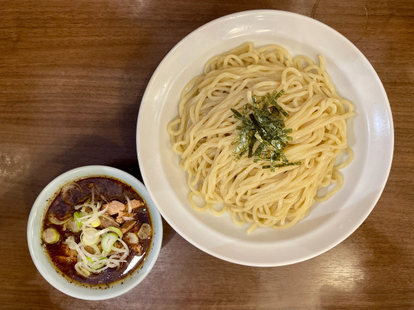 「サッポロ赤星→ 丸長リスペクト チャーシューつけそば 麺大盛」@中華そば ふうみどうの写真