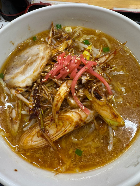 「味噌ネギラーメン」@とん太 蓮台寺PA下り線の写真