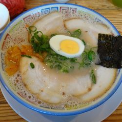 分校チャーシューメン：並（1,000円）＋半ぎょうざ＋替玉