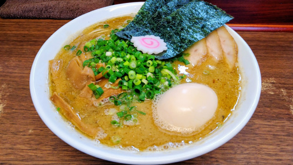 「特製とろりそば」@つけめん 三三㐂の写真