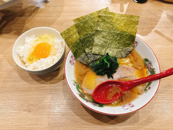 「朝ラー」@らーめん椛の写真