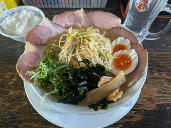 「佐渡マルダイネギ味噌チャーシューメン  1,000円」@ラーメン屋SUNの写真
