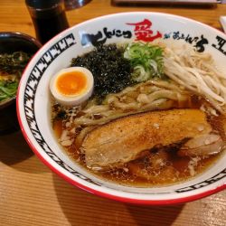 (朝拉麺)豚醤手揉み中華そば 780円