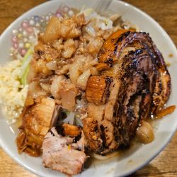 ラーメン+炙り豚+タピオカ