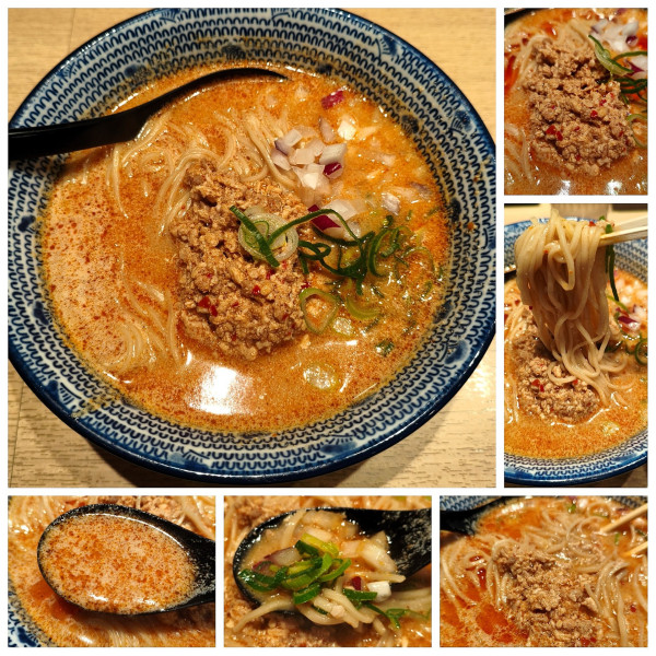 「担々麺　¥1000」@貝出汁らぁ麺 海美風 浅草店の写真