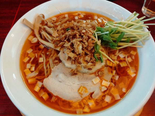 「酢紅麺」@らーめん寺子屋久我の写真