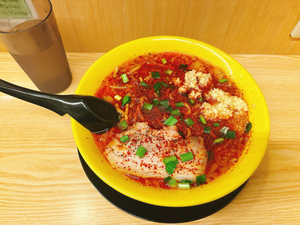 「シビカラ辛麺」@麺舞 唸るぜ!の写真