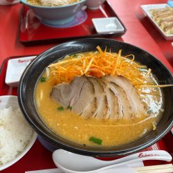 ネギ味噌ラーメン　大