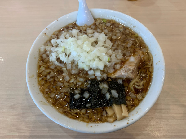 「ぐうらーめん＋玉ねぎ 1,130円」@ぐうらーめんの写真