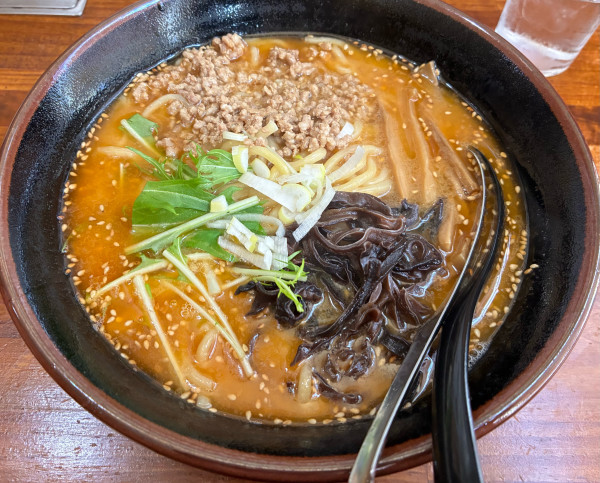 「たんたんめん（ごま味）　680円」@ニューたんたんめん 府中店の写真