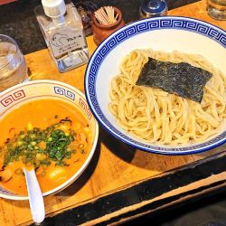 本日の裏そば：オマール海老と金目鯛の塩つけそば