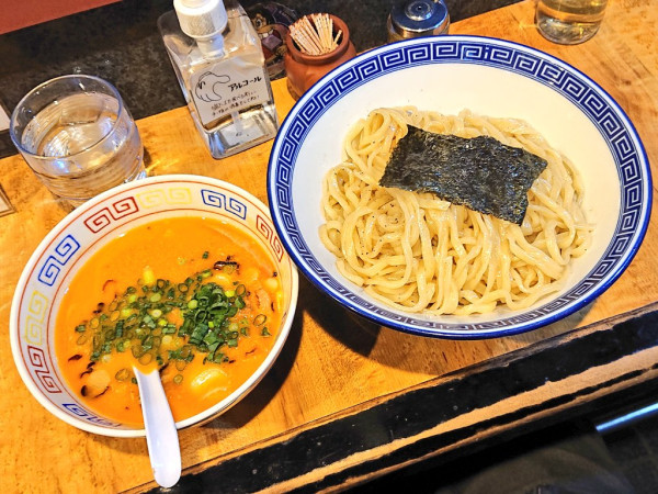 「本日の裏そば：オマール海老と金目鯛の塩つけそば」@塩そば 桑ばらの写真