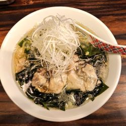 カキの漁師風らーめん