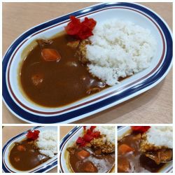 アメ横カレー(ミニサイズ)　¥330