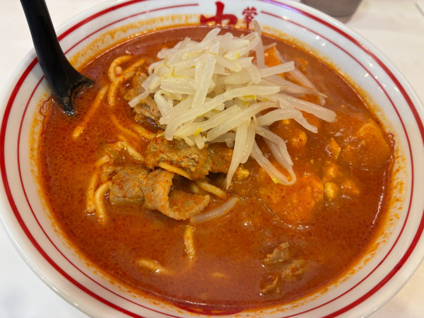 「麻婆北極ラーメン9辛2倍」@蒙古タンメン 中本 大宮店の写真