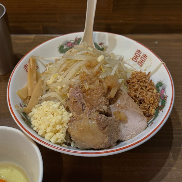 「油そば」@男気らーめんアカギ 新田木崎店の写真