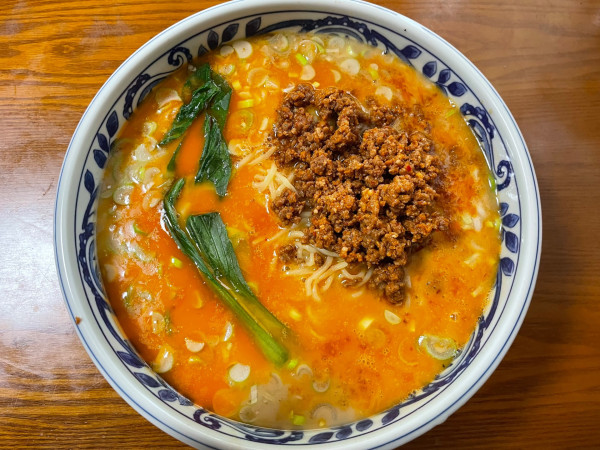 「担々麺　￥１１００」@上重朋文の店の写真