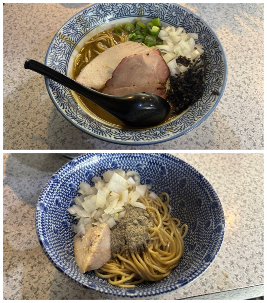 「濃厚煮干しラーメン+ハーフ和え玉」@破壊的イノベーションの写真