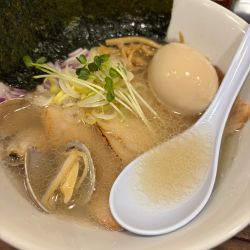 貝出汁中華そば塩