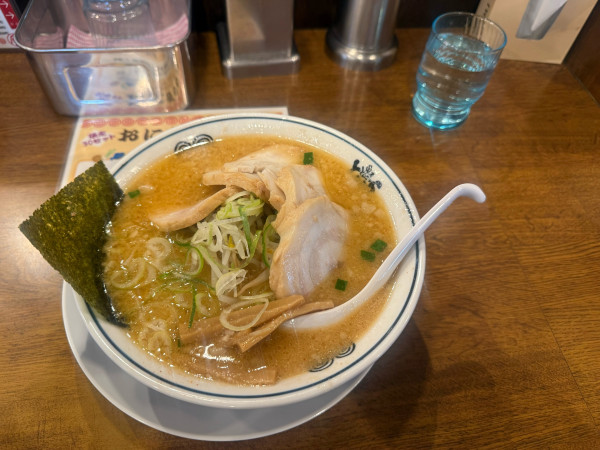 「味噌チャーシュー麺」@東京とんこつ とんとら 深谷店の写真