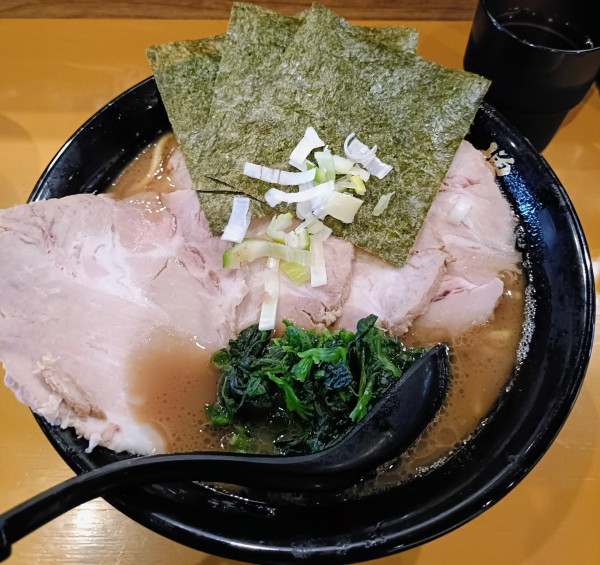 「チャーシュー麺」@横浜家系ラーメン 麺家福増の写真
