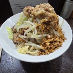 しお汁なし1150円麺200g+豚1枚150円