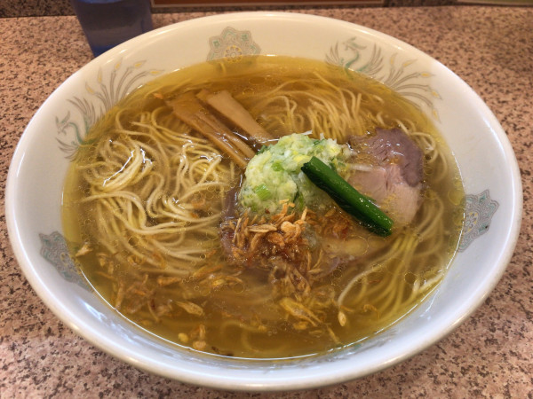 「塩ネギラーメン 麺大盛 1090円」@ラー麺専門店 こしがやの写真