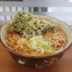 春菊天そば