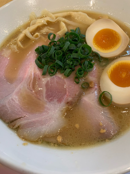 「味噌焼豚めん(味付け玉子)」@麺屋 さ近の写真