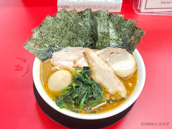 「との丸らーめん 麺 大盛」@王道家直伝との丸家 伊勢崎店の写真
