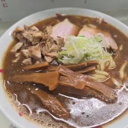 中華そば・大盛り・追加メンマ・切り落とし焼豚