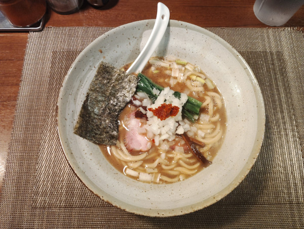 「濃厚豚骨魚介らーめん」@麺処 はら田の写真