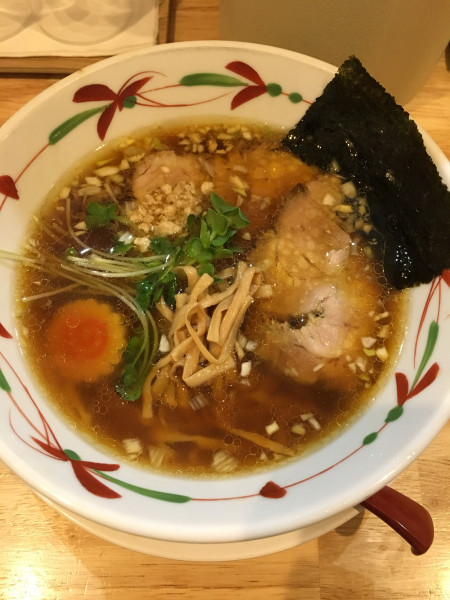 「醤油らーめん 濃口 太麺(780円)」@らーめん天神下 大喜の写真