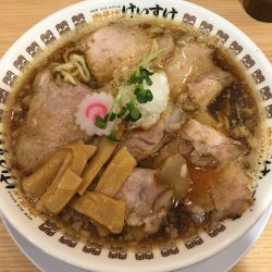 肉煮干そば(880円)