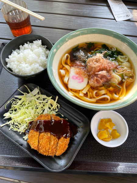 「宮きしめん定食 1,350円」@宮きしめん 神宮店の写真