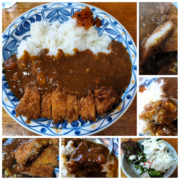 「カツカレー定食　¥980」@花とくの写真