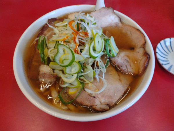 「チャーシューメン¥1250+ネギ増し¥100-」@一品香 小山の写真