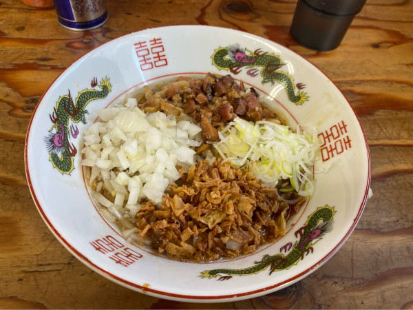 「手揉みまぜそば950円」@湘南の手前の写真