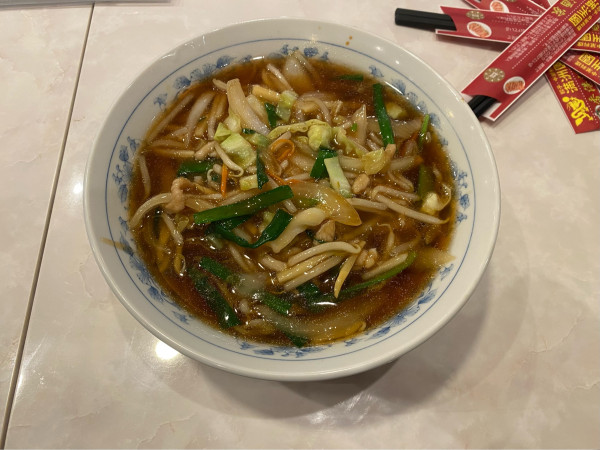 「サンマー麺980円」@満州園 上大岡店の写真