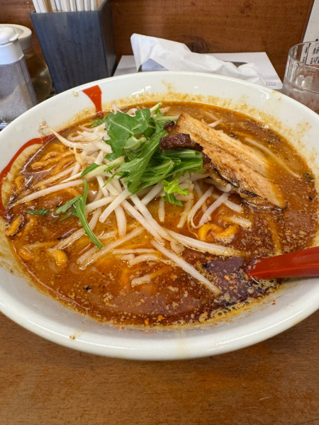 「赤辛味噌ラーメン」@麺や卯の写真