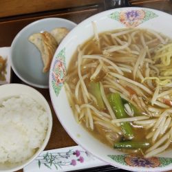 ランチ サンマーメンセット(880)