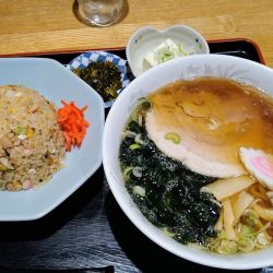 醤油ラーメン＋ミニチャーハン