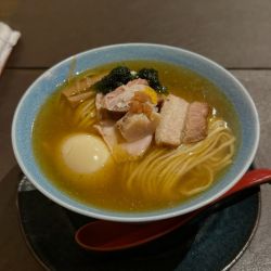 生のりと鯛煮干しそば