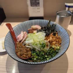 みたらし醤油の油そば+追飯