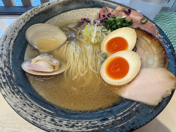 「はまぐり塩　貝心の一撃」@麺処 かいしんの写真