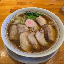 チャーシュー中華そば