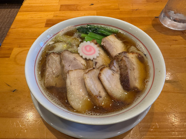 「チャーシュー中華そば」@中華そば 山下の写真